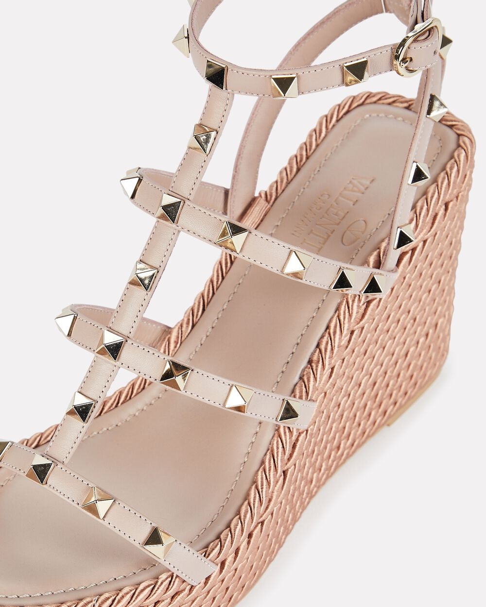 Torchon Rockstud Espadrille Wedges - 4