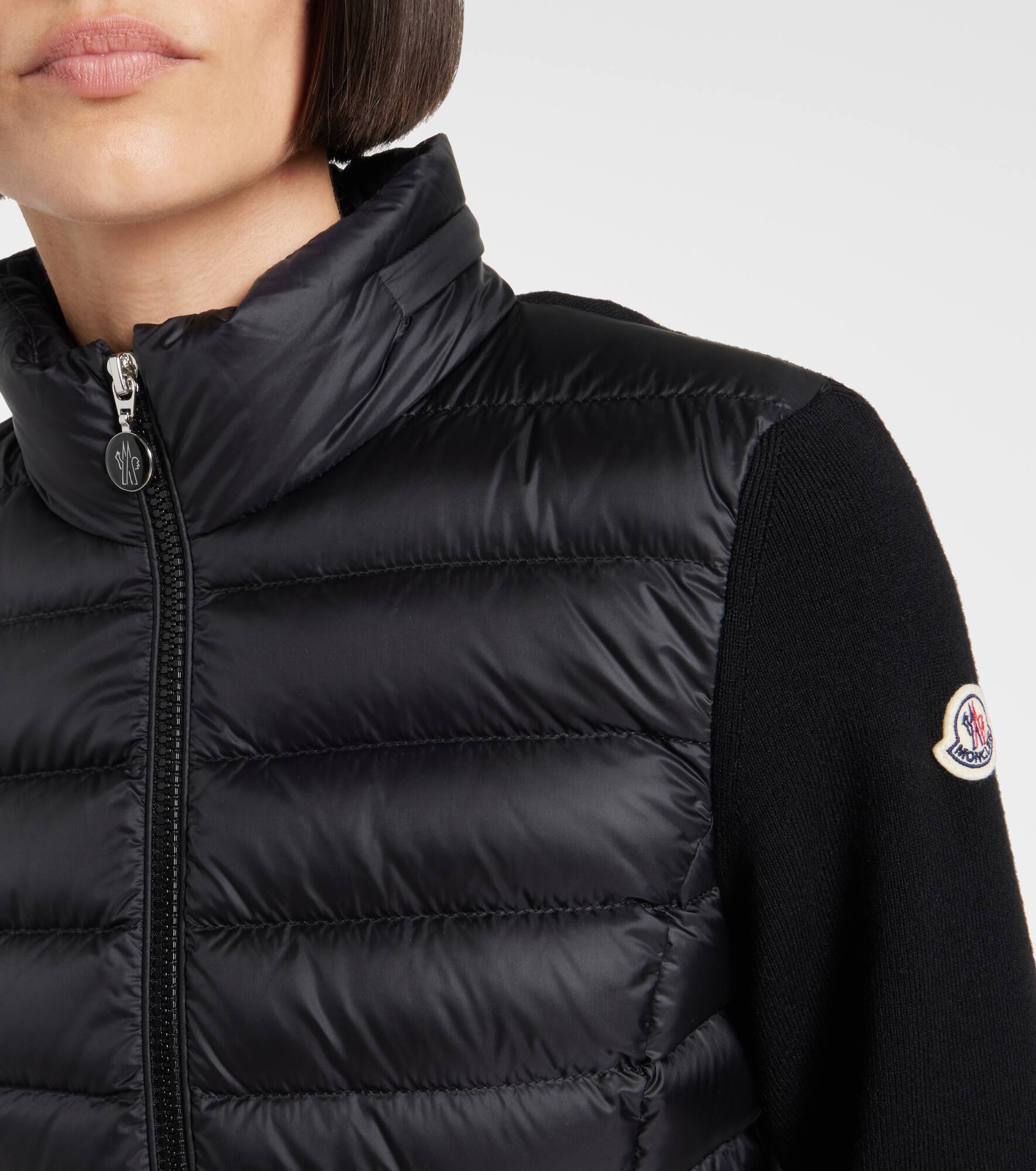 Logo down jacket - 5