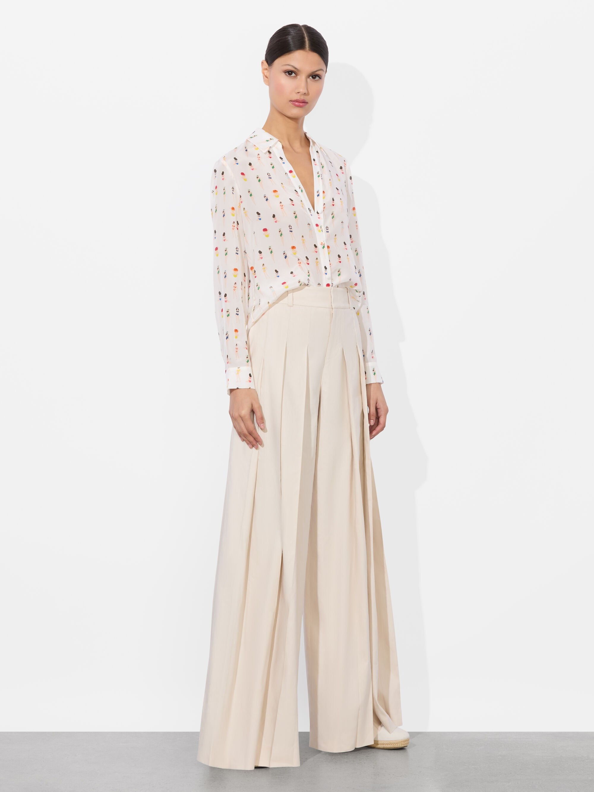 ELOISE BUTTON DOWN BLOUSE - 6