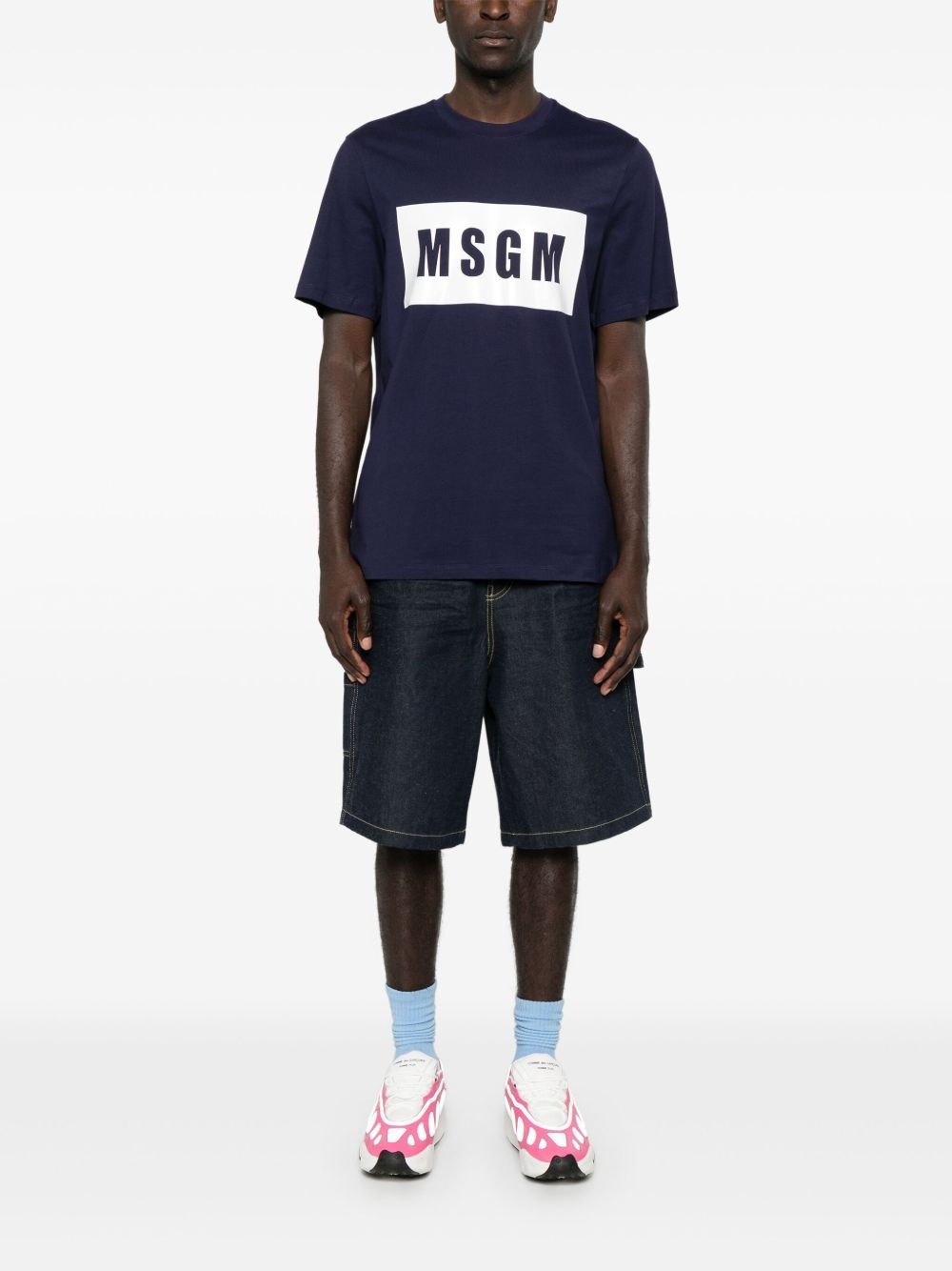 logo-print T-shirt - 2