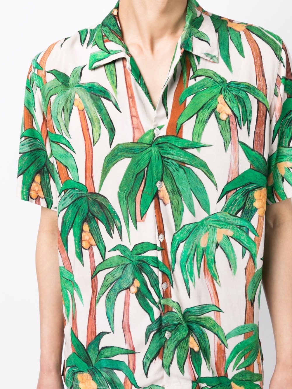 PALM TREE-PRINT SHIRT - 5