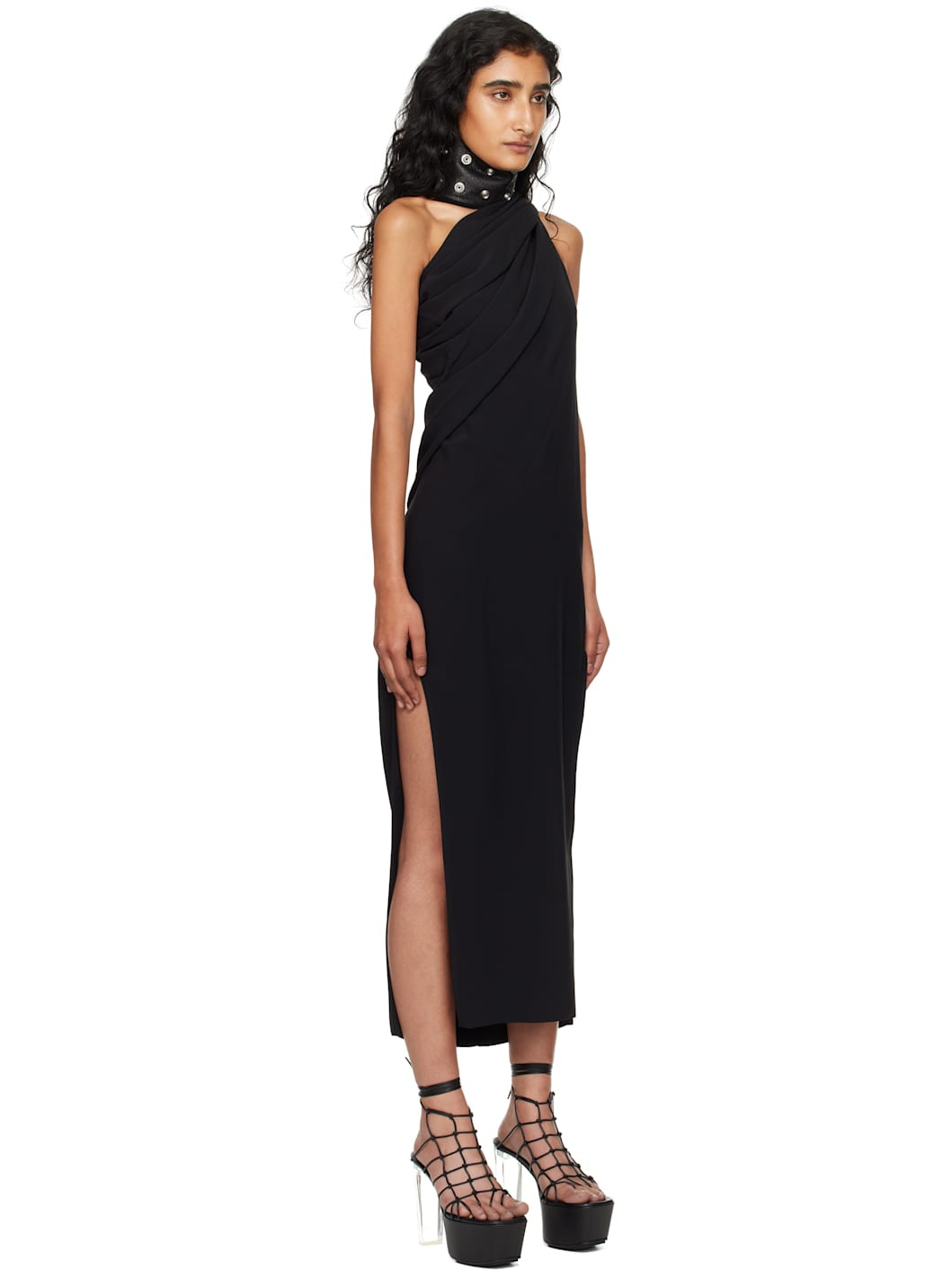Black Concordians Athena Arrowhead Maxi Dress - 2