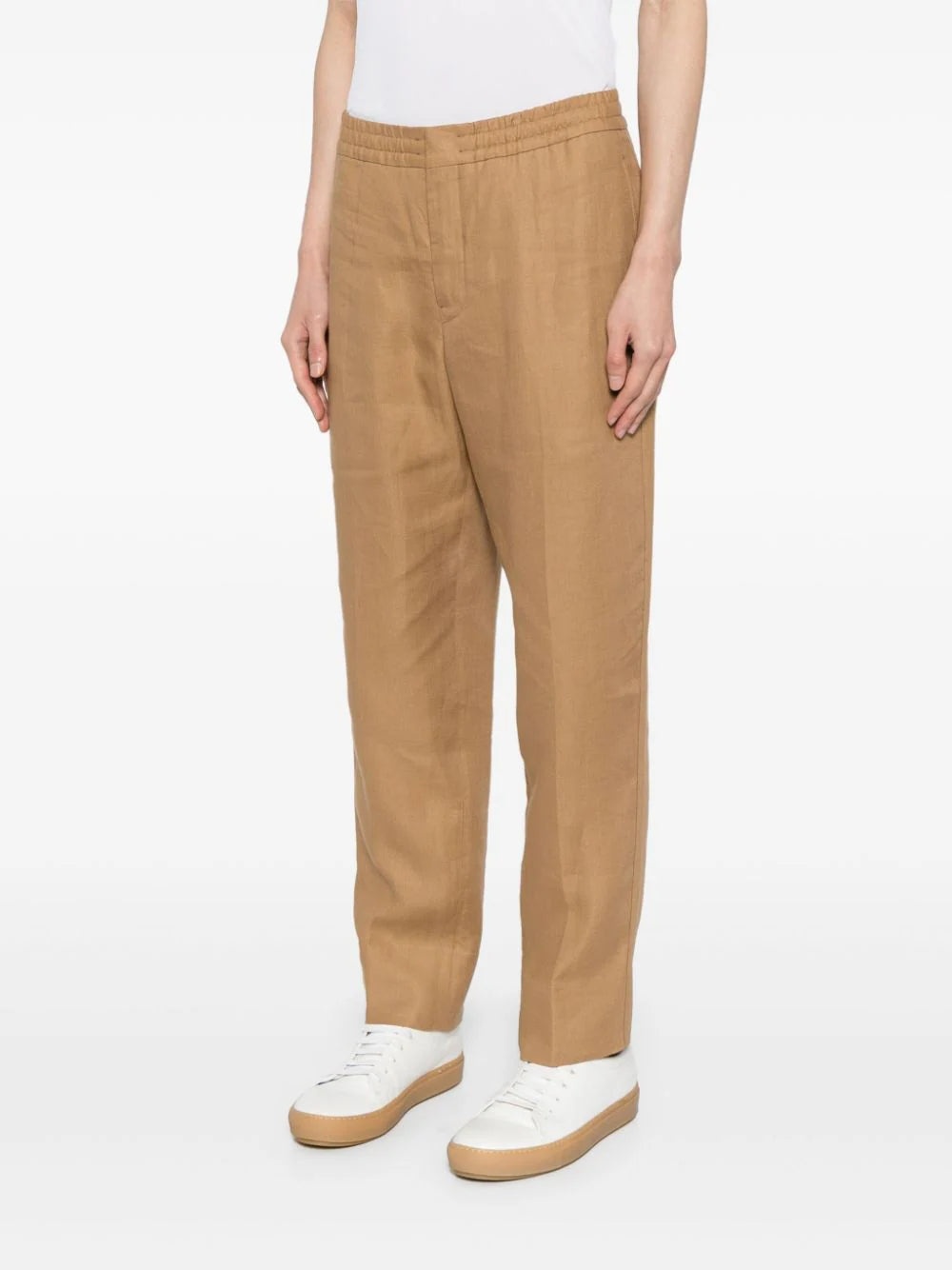 ELASTICATED SLIM-FIT TROUSERS - 3