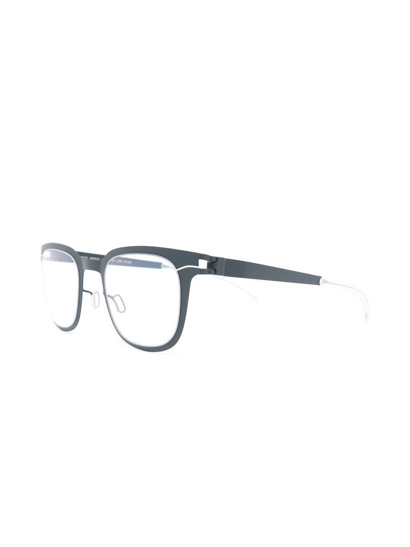 MYKITA matte-finish square-frame glasses outlook