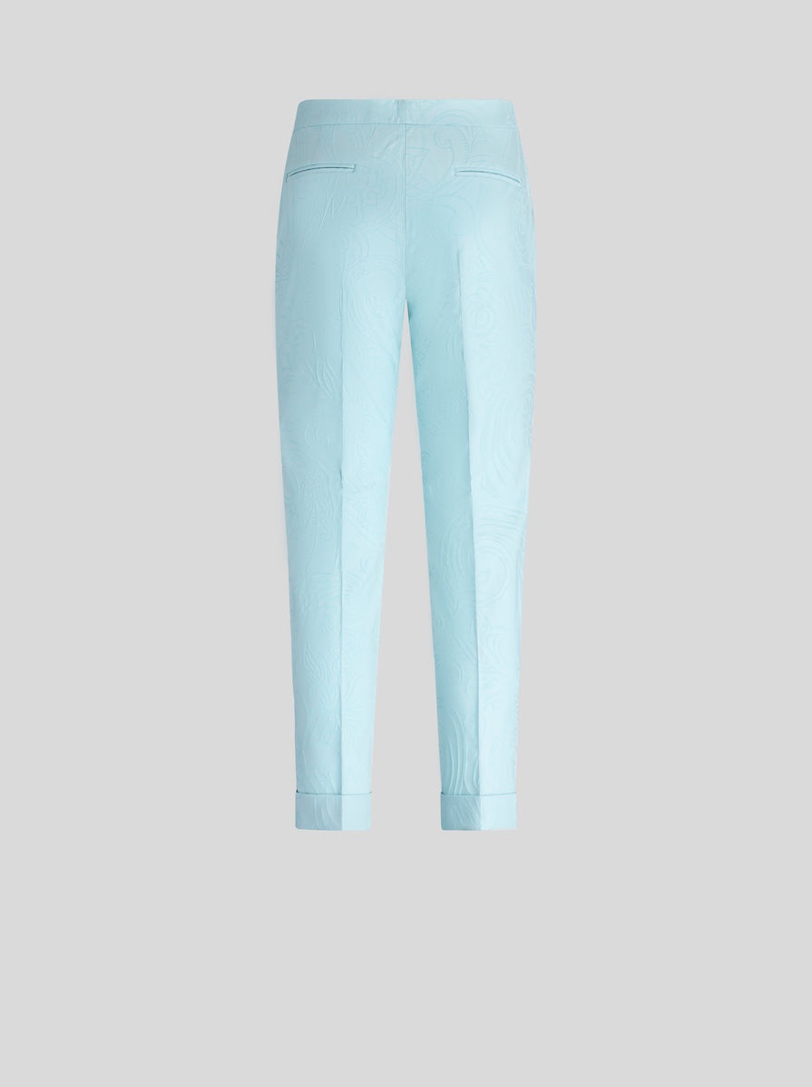 TAILORED JACQUARD TROUSERS - 2