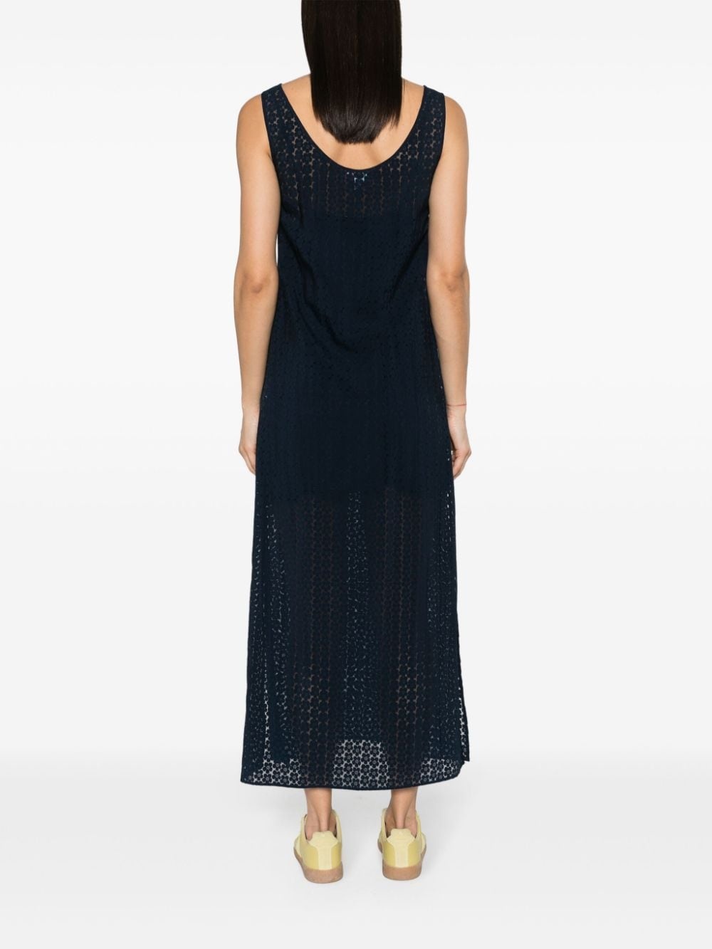 floral-motif maxi dress - 4