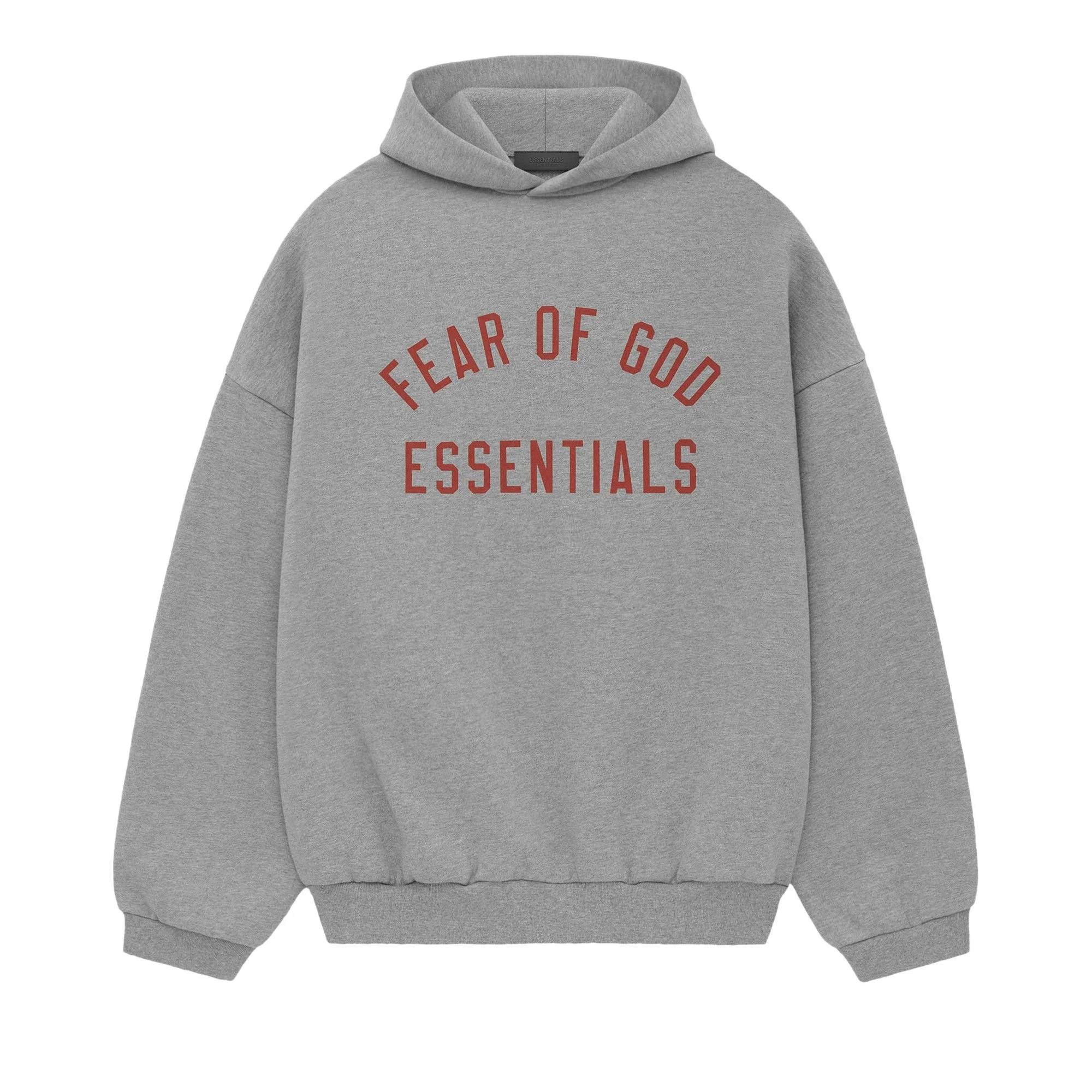 Fear of God Essentials Fleece Hoodie 'Dark Heather' - 1