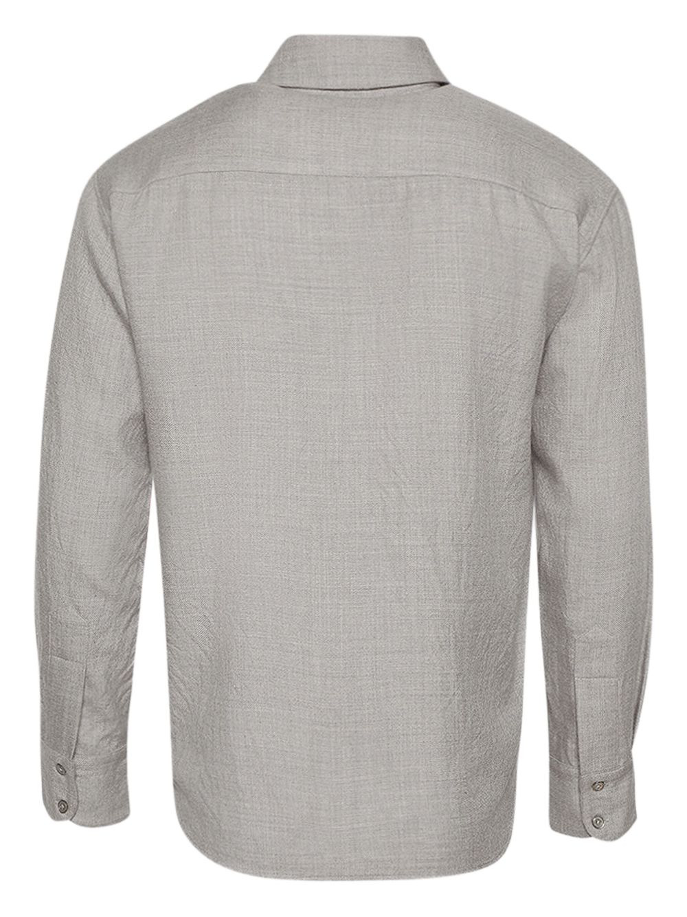 pashmina long-sleeve shirt - 2