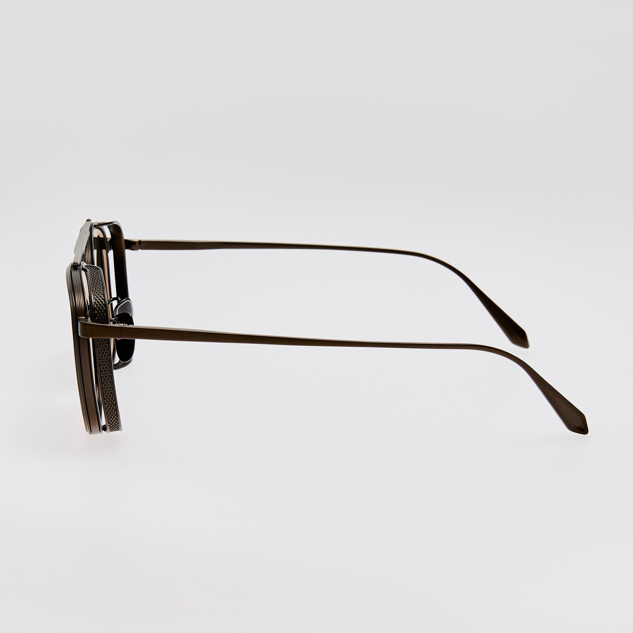 Varo Sunglasses in Matt Black Nickel - 4