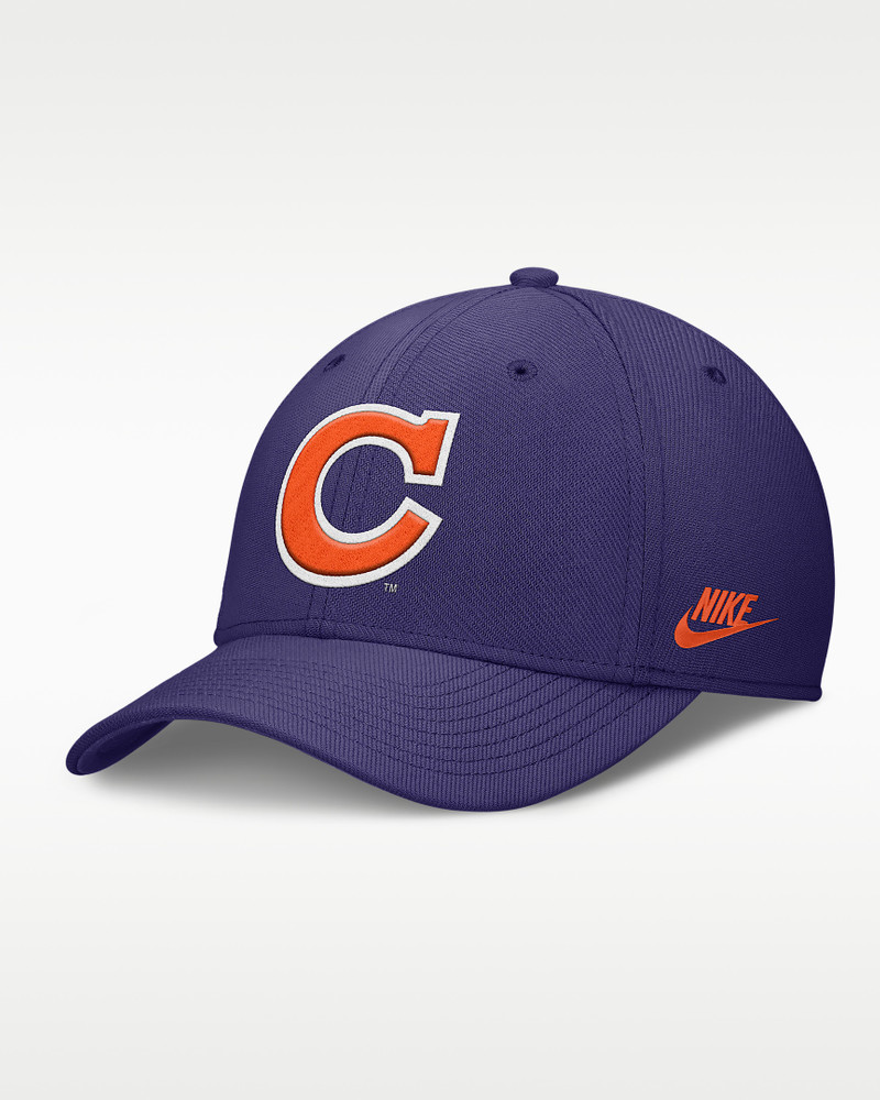 Clemson Primetime Rise Academic Men's Nike Dri-FIT College Hat 1