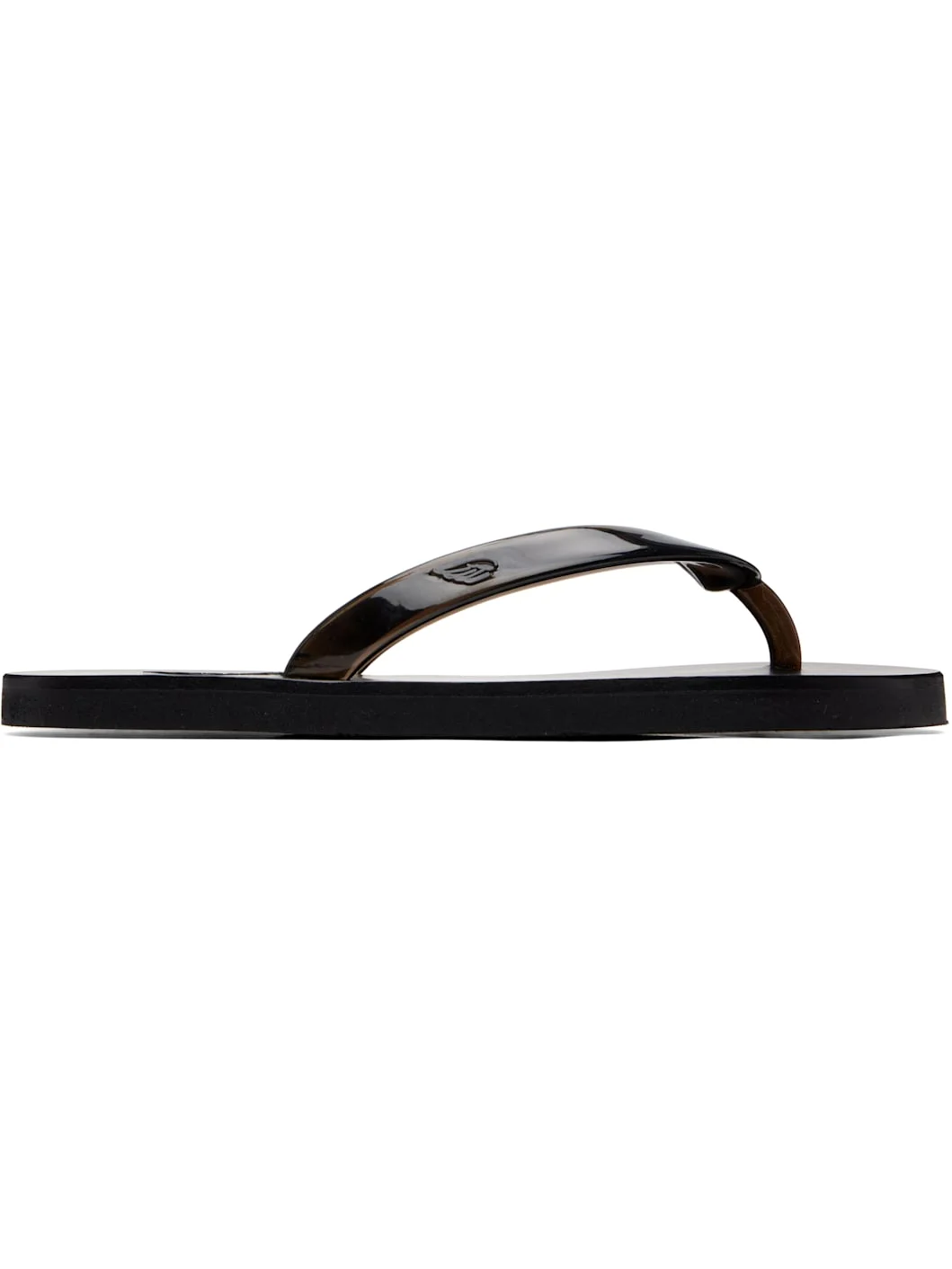 Black Saionara Jelly Flip-Flops - 1