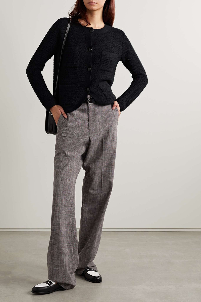 Isabel Marant Étoile Olympe checked woven straight-leg pants outlook