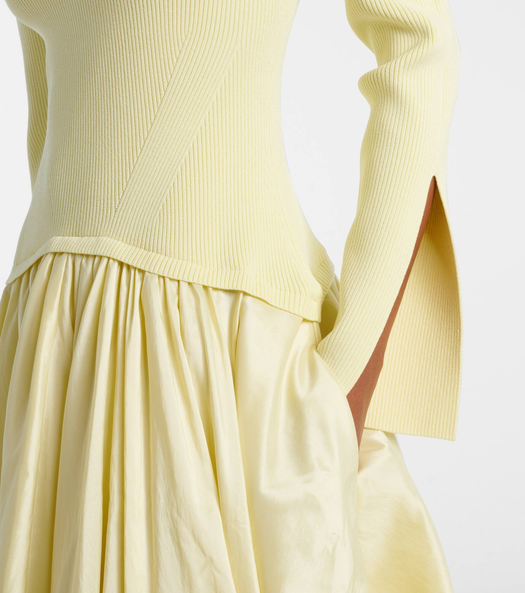 Izzy taffeta midi dress - 5