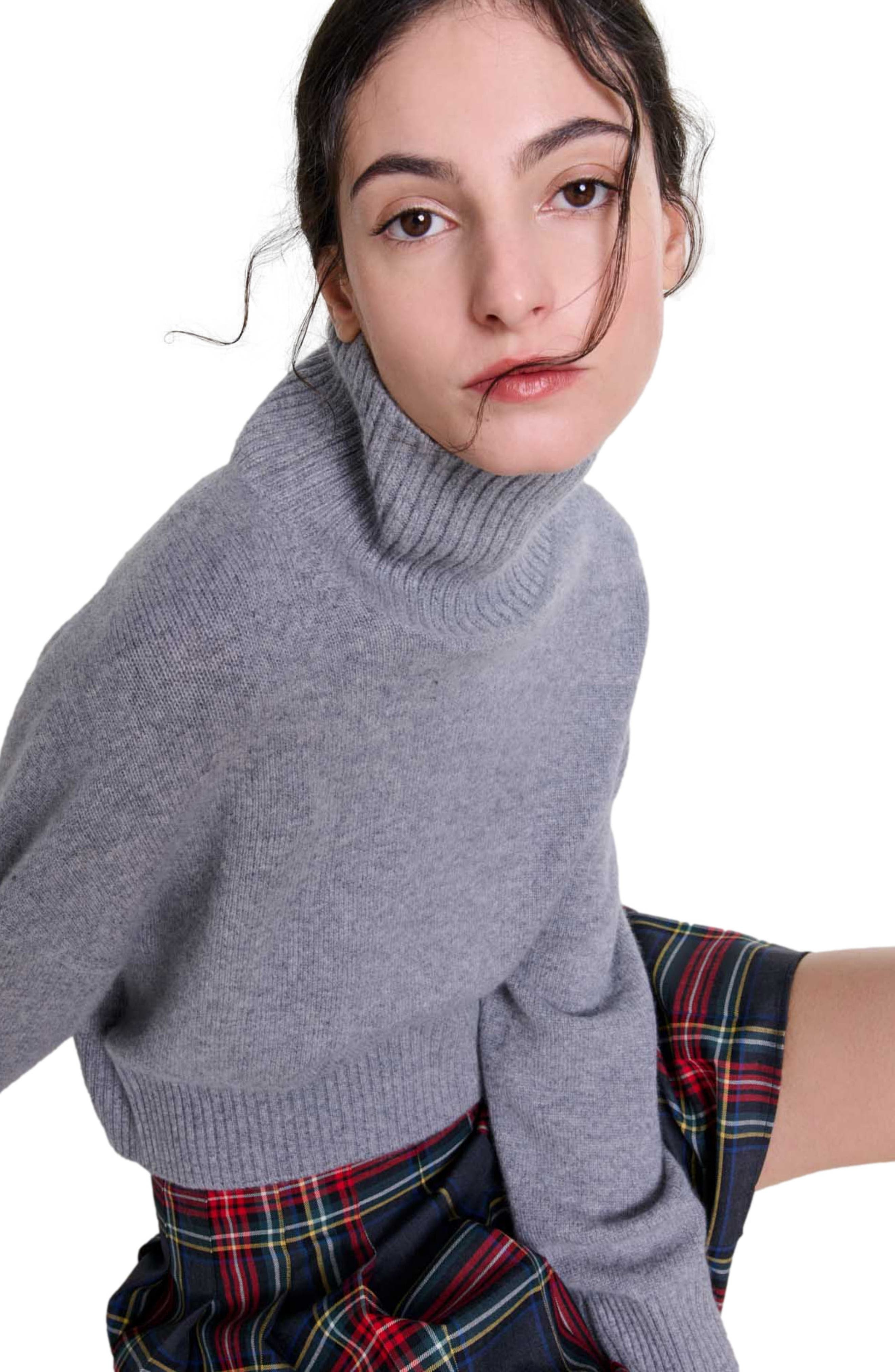 maje Cashmere knit sweater in Grey at Nordstrom - 5