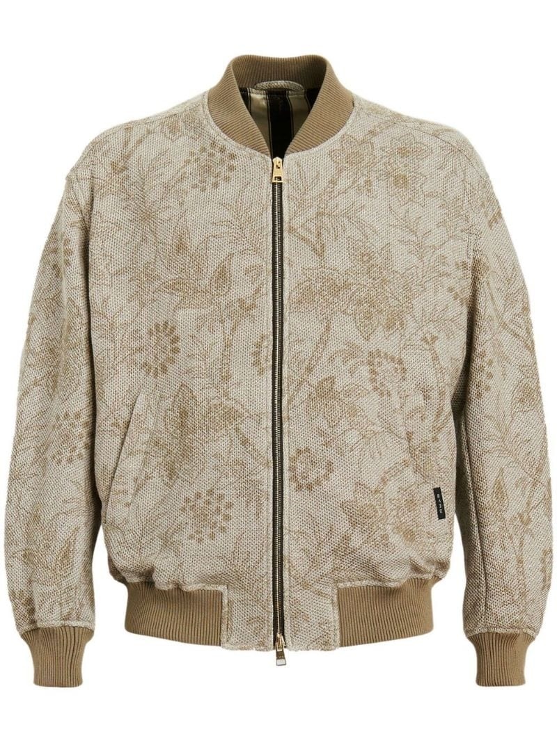 Etro all-over paisley-print bomber jacket | farfetch