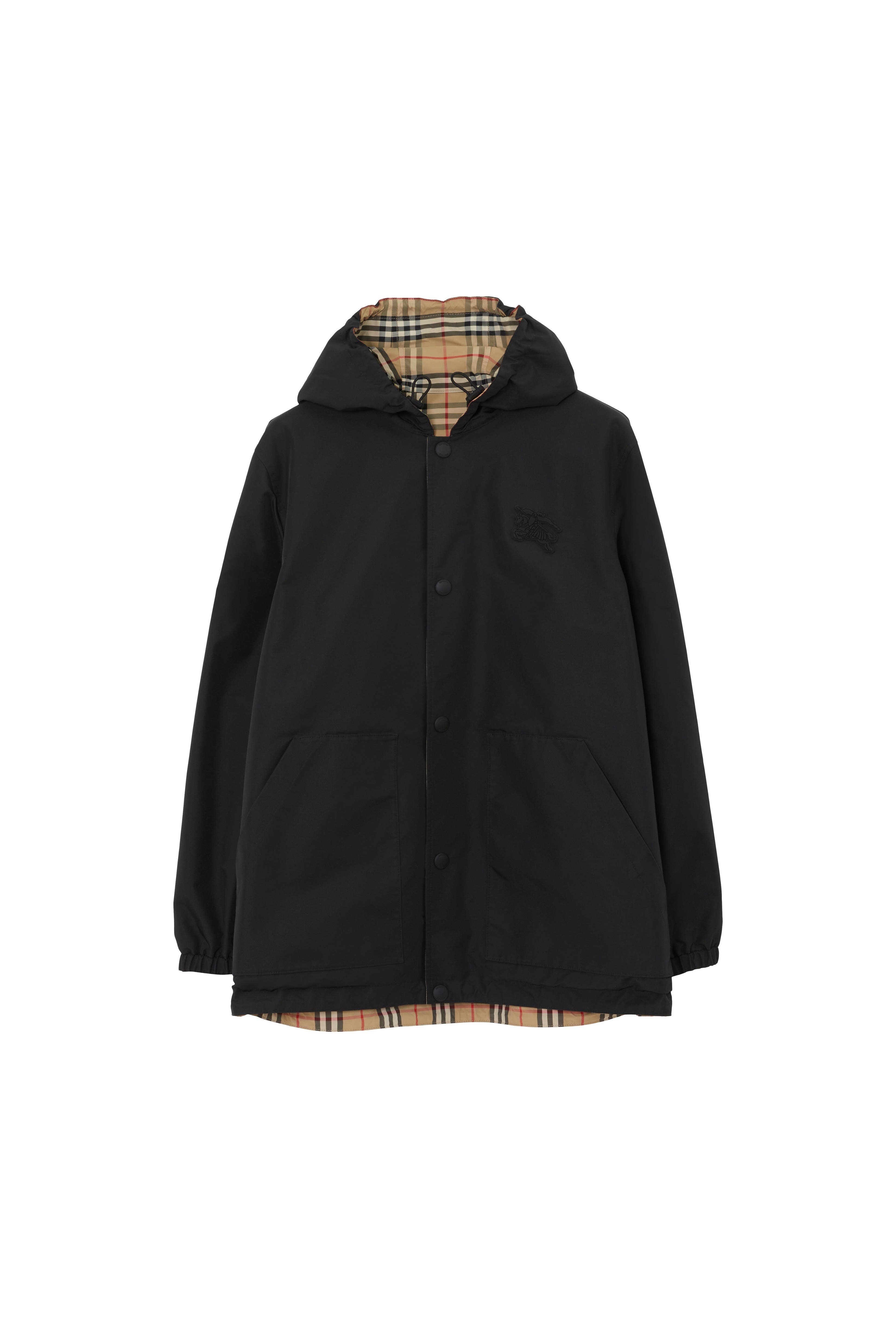 burberry Reversible Check Nylon Jacket in Archive Beige at Nordstrom - 3
