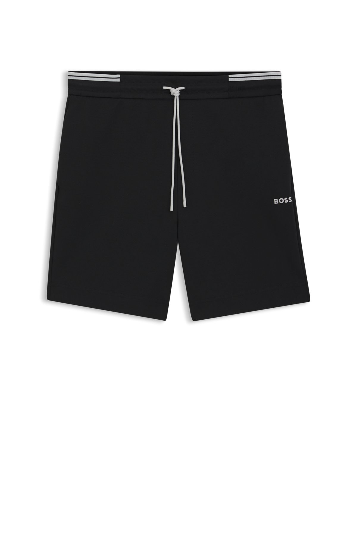 SHORTS WITH STRIPE DETAILS - 1