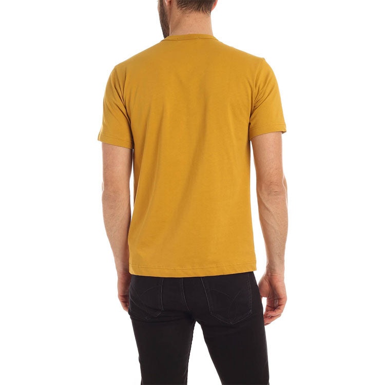 COMME des GARCONS Little Logo Applique Cotton Short-sleeve Tee 'Yellow' S28121-4 - 3