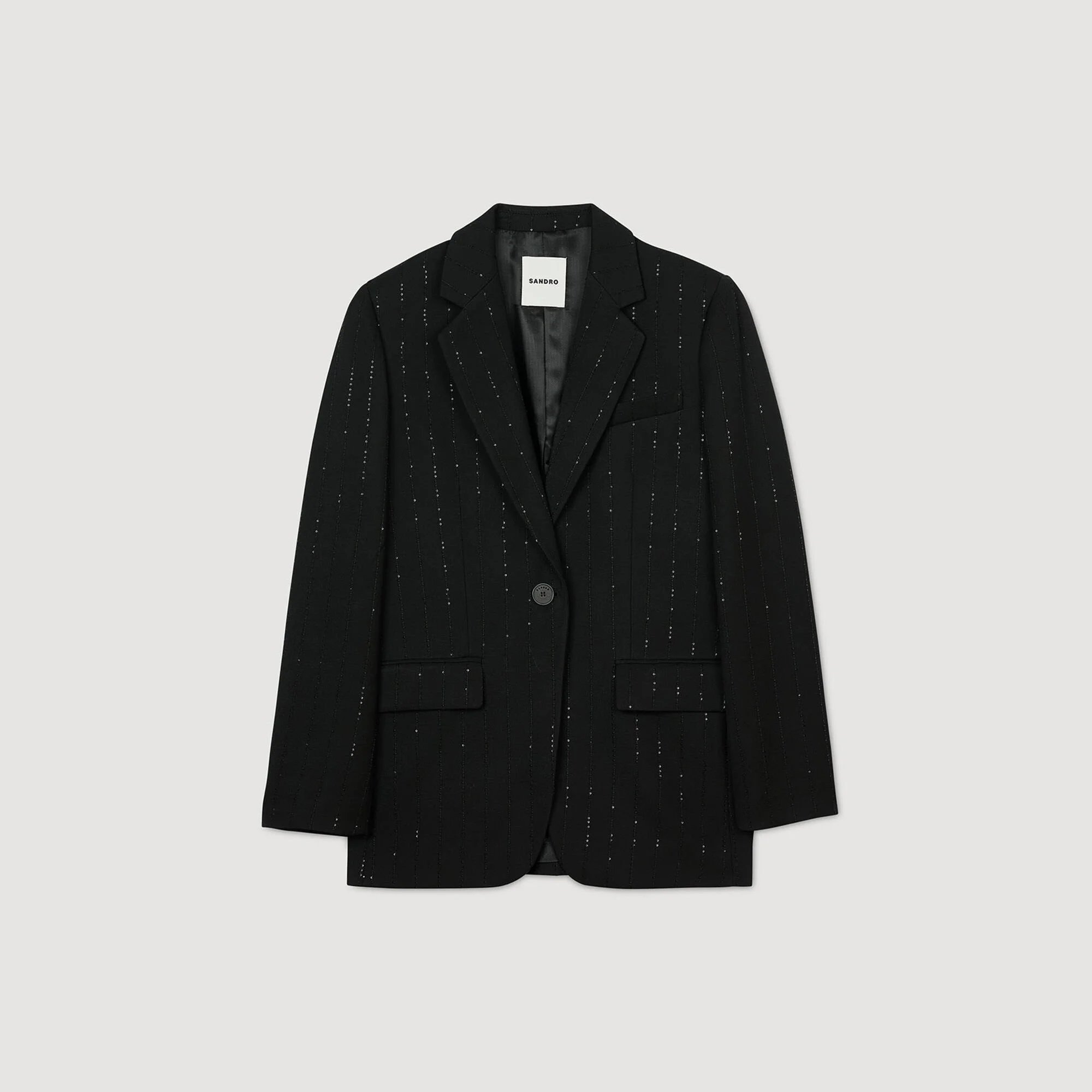 SEQUINNED SUIT JACKET - 1