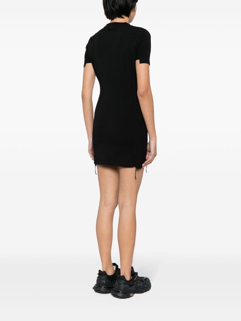 cut-out short-sleeve minidress 4