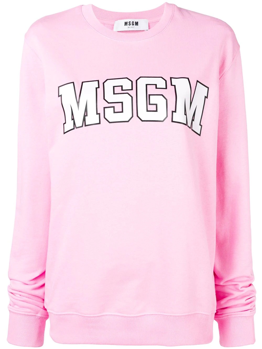 basic logo sweatshirt - 1