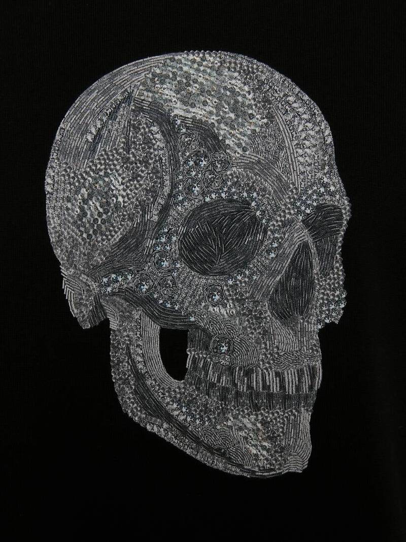 Skull T-shirt in Black 5