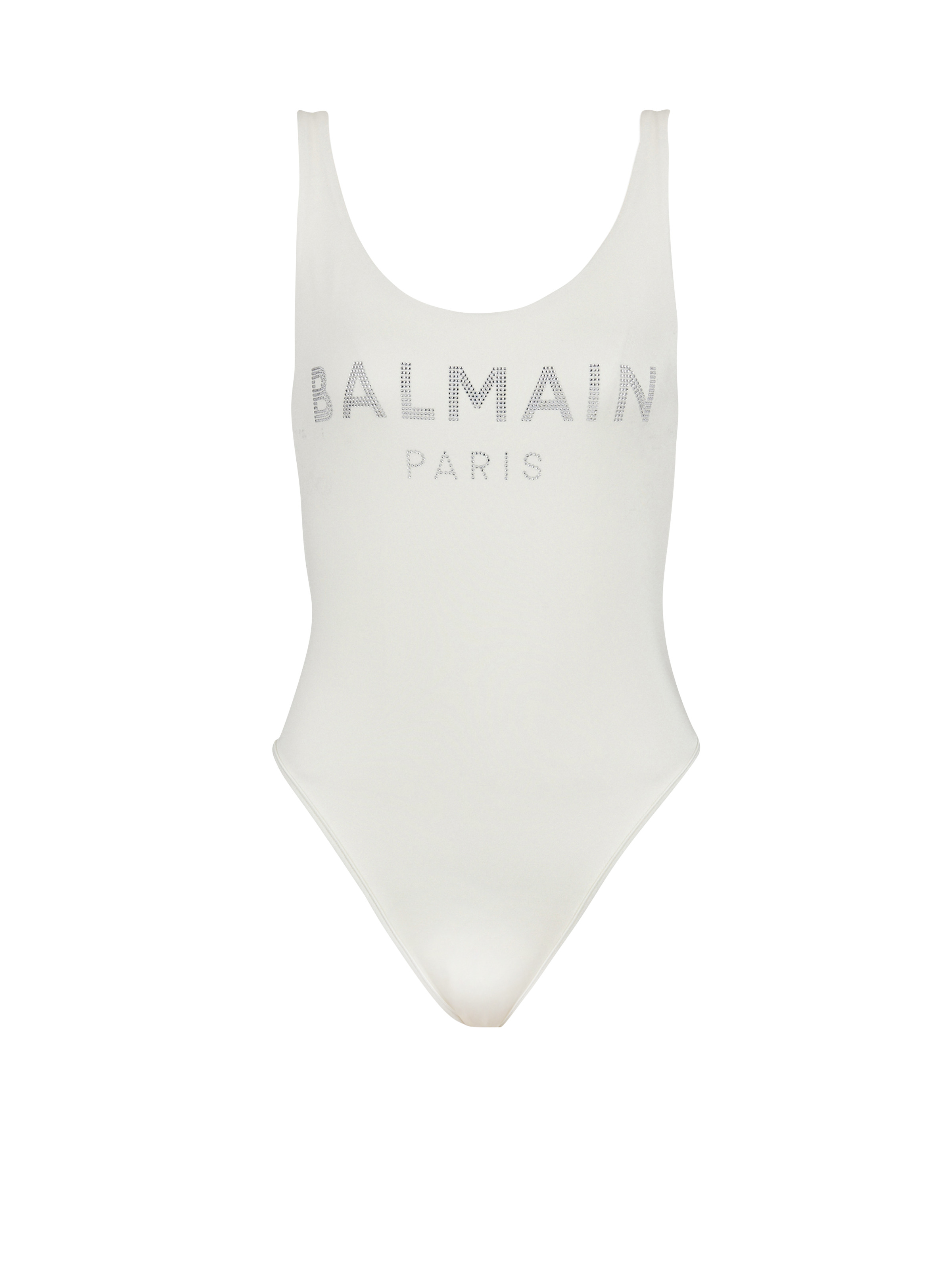 Balmain logo swimsuit - 1