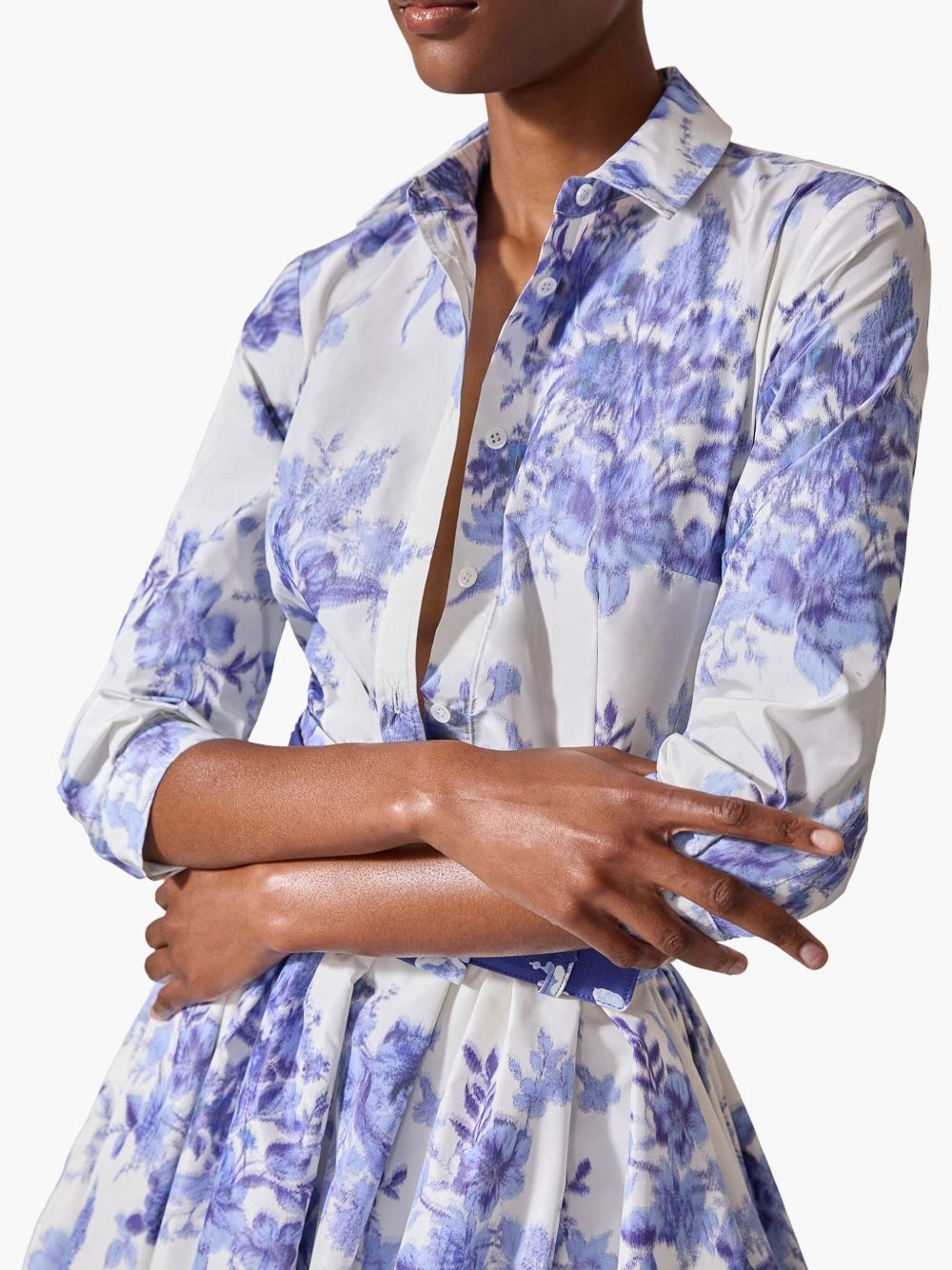floral-print shirt - 4