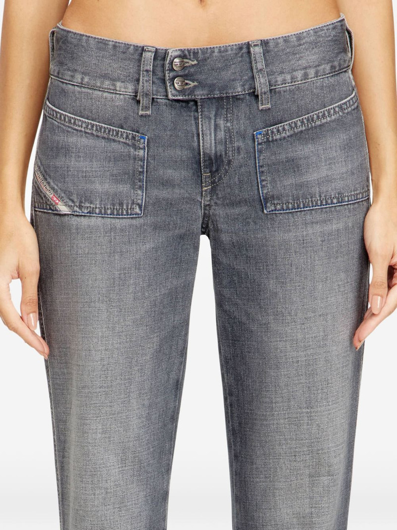 D-Hush 09n83 double-button bootcut jeans 5