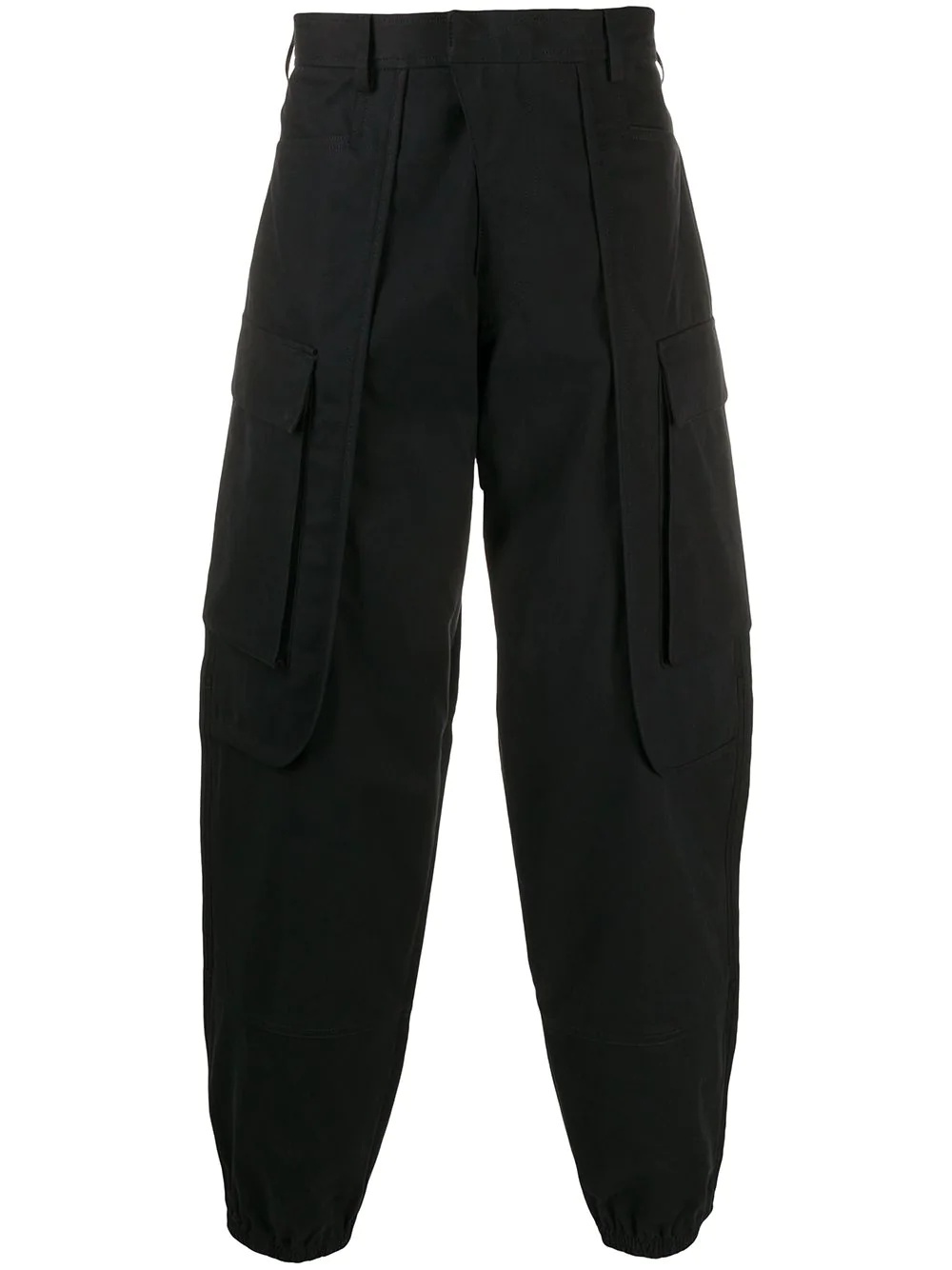 tapered cargo trousers - 1