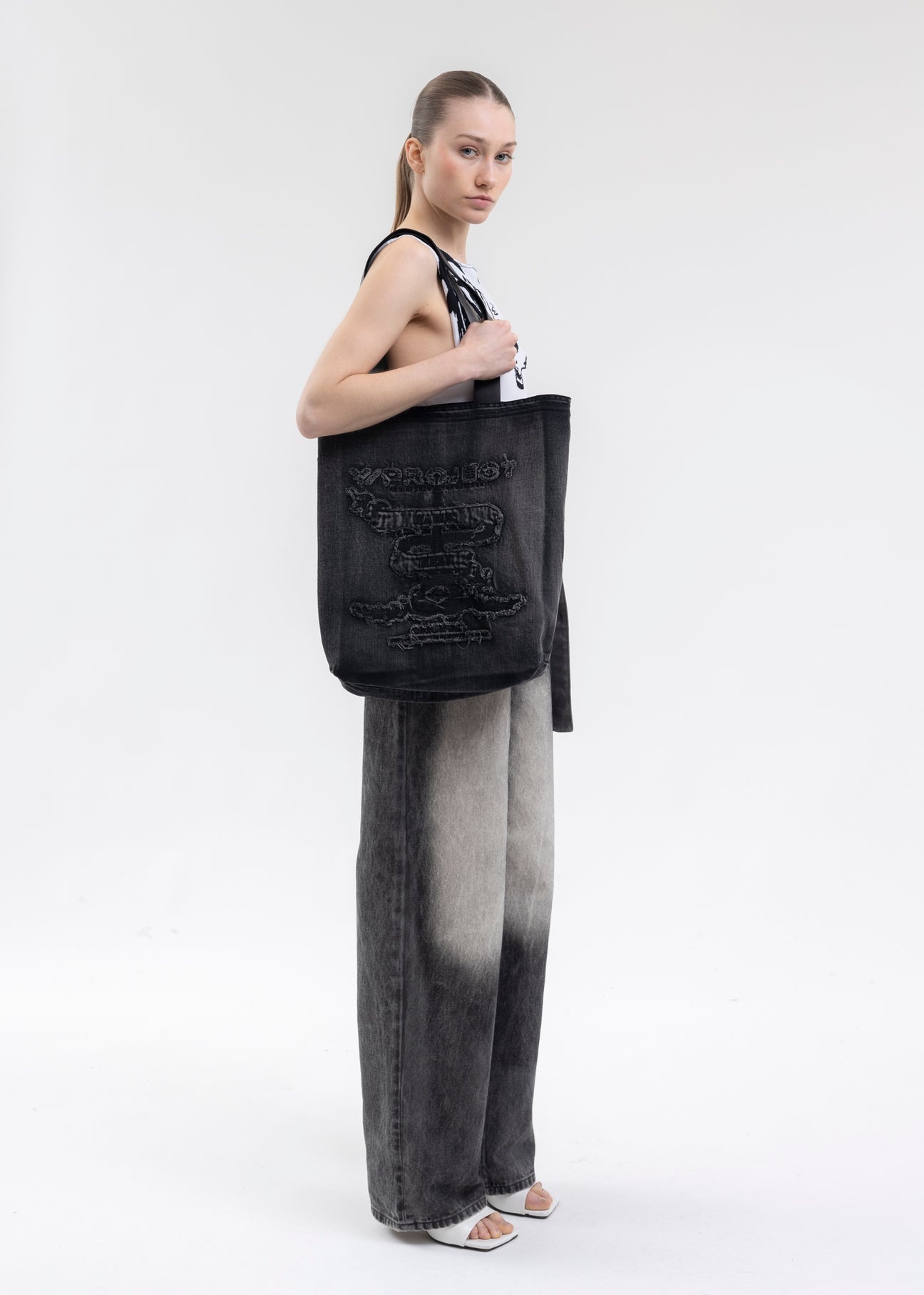 BLACK PARIS' BEST TOTE BAG - 5