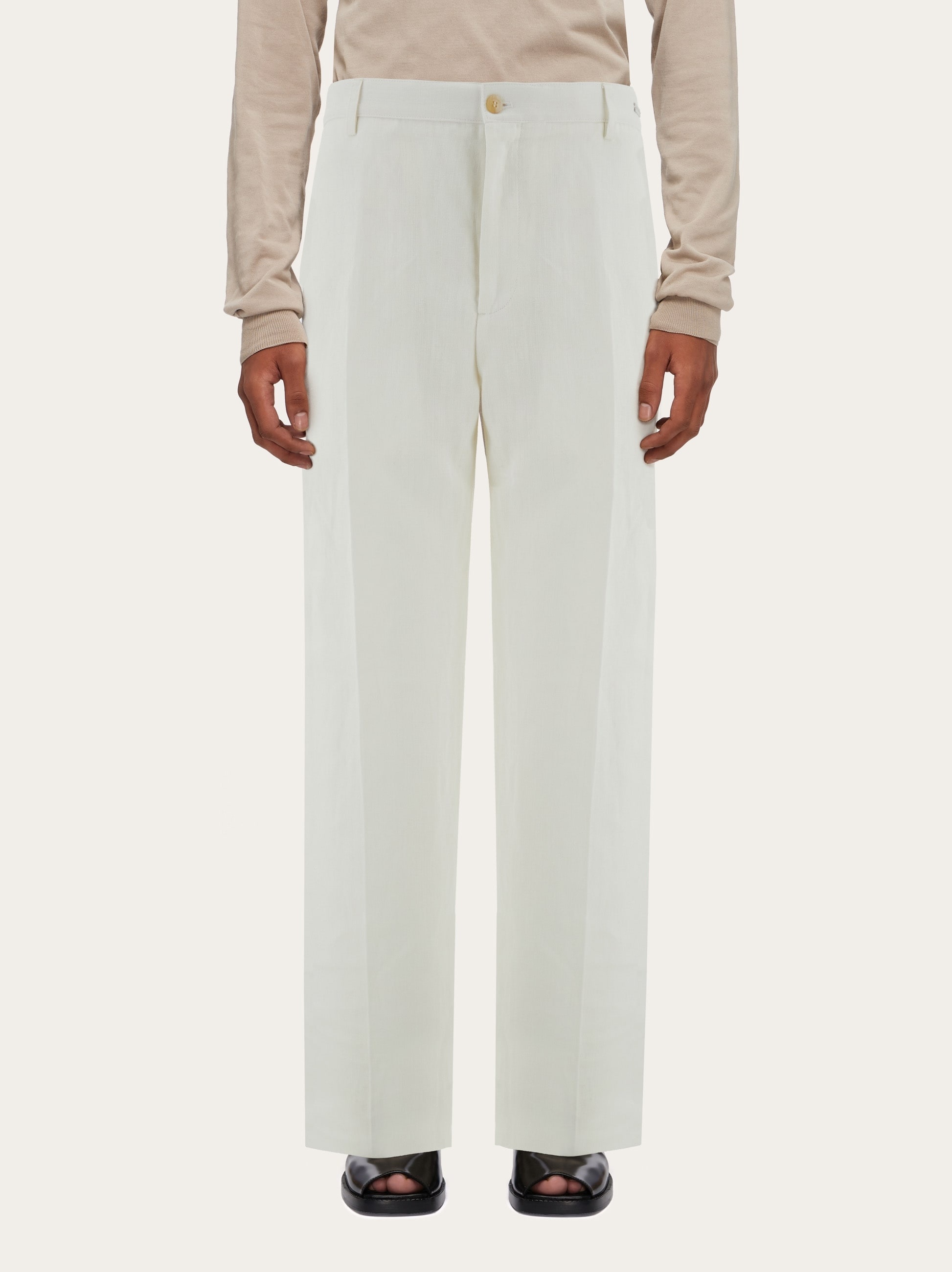 Silk and viscose tailored trouser - 2