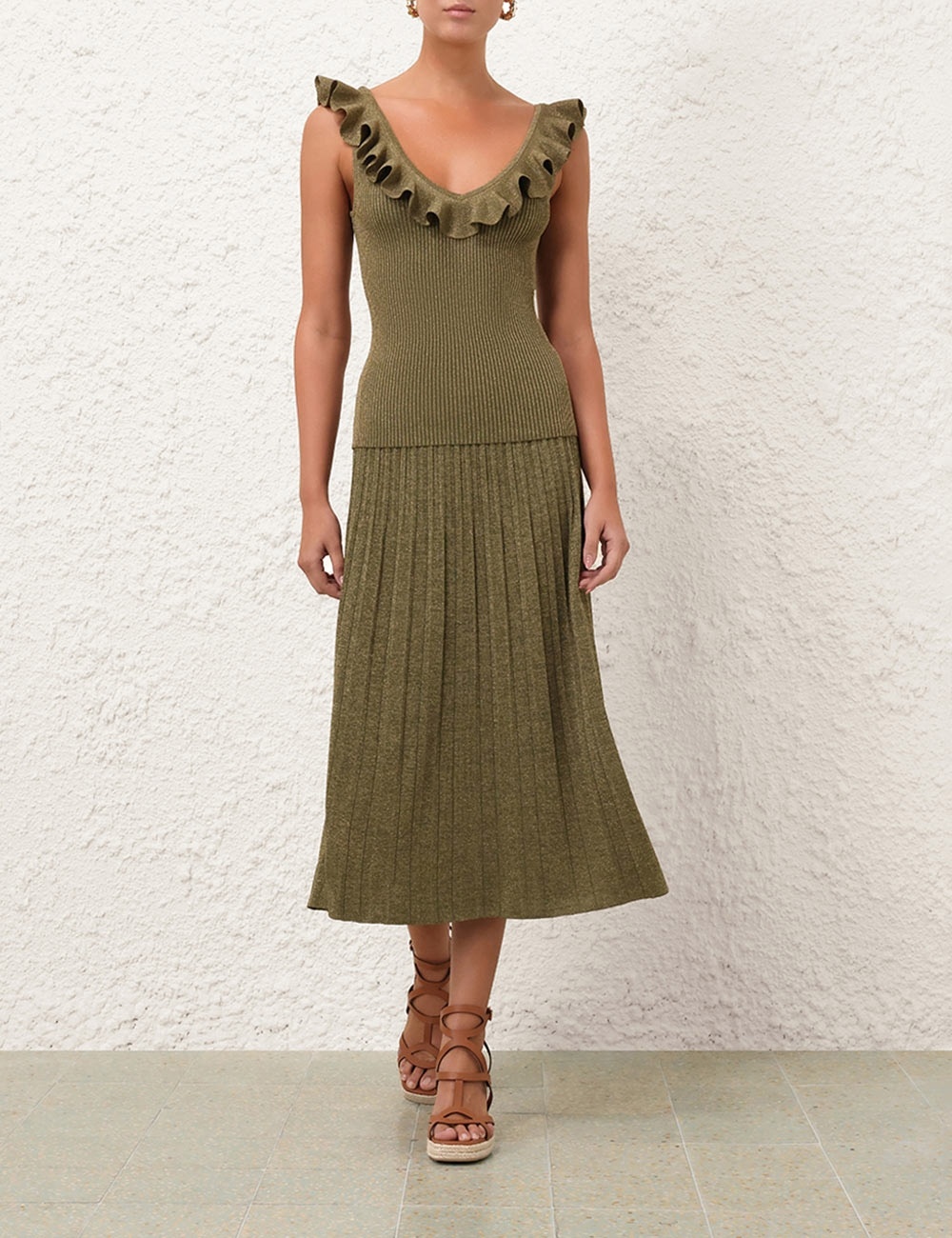 WYLIE RIB MIDI SKIRT - 7