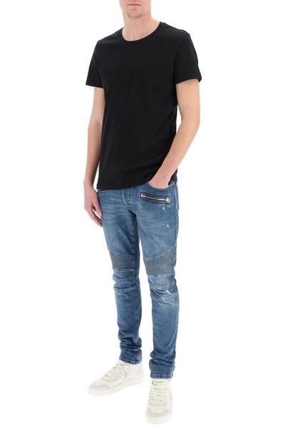 Balmain T-SHIRT WITH EMBOSSED LOGO outlook