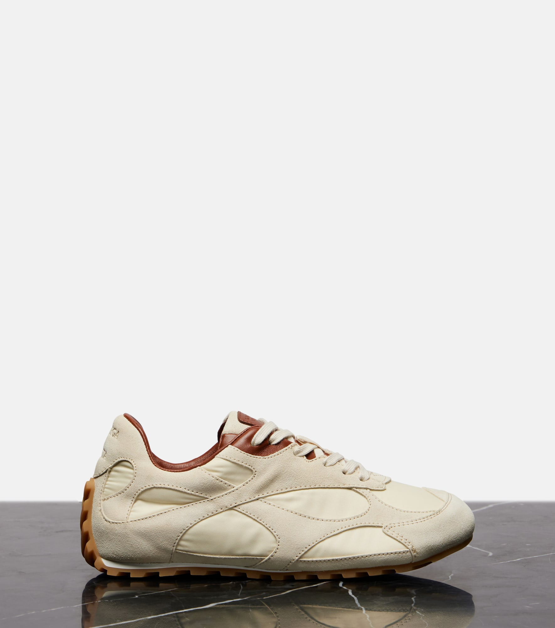 Orbit Flash suede-trimmed sneakers - 4