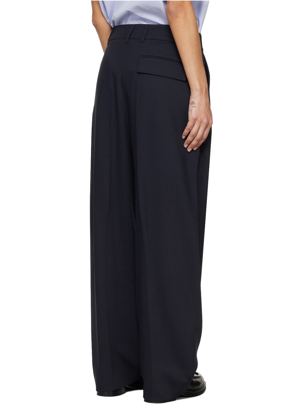 Navy Acuna Trousers - 3