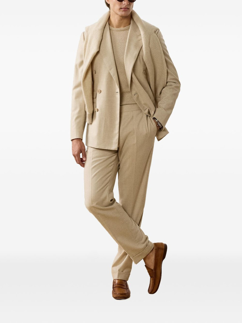 Ralph Lauren Kent peak-lapels double-breasted blazer outlook