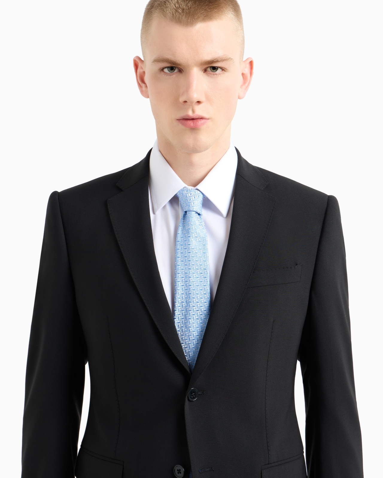 PURE SILK TIE WITH JACQUARD PATTERN - 3
