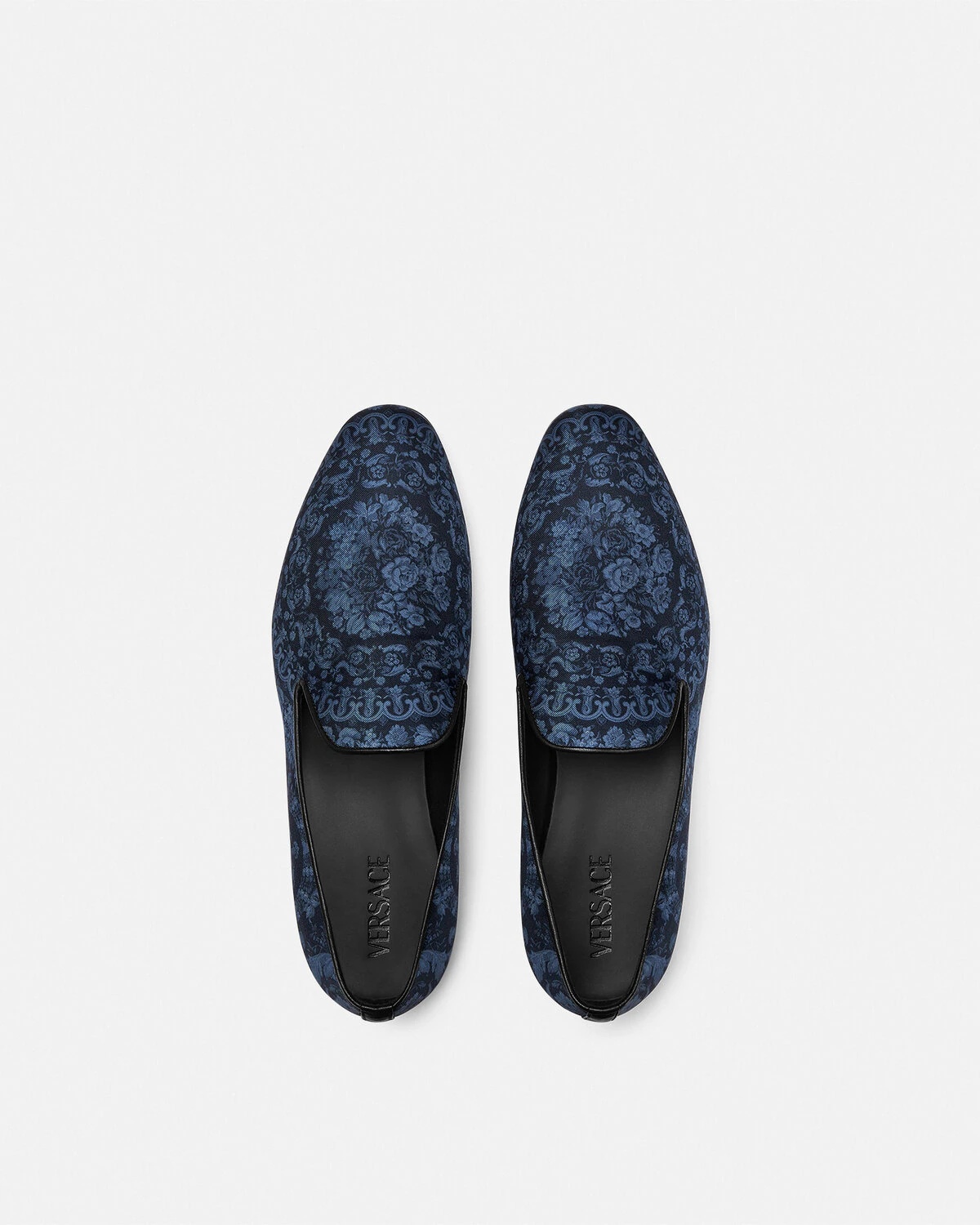 Barocco Satin Slippers - 4