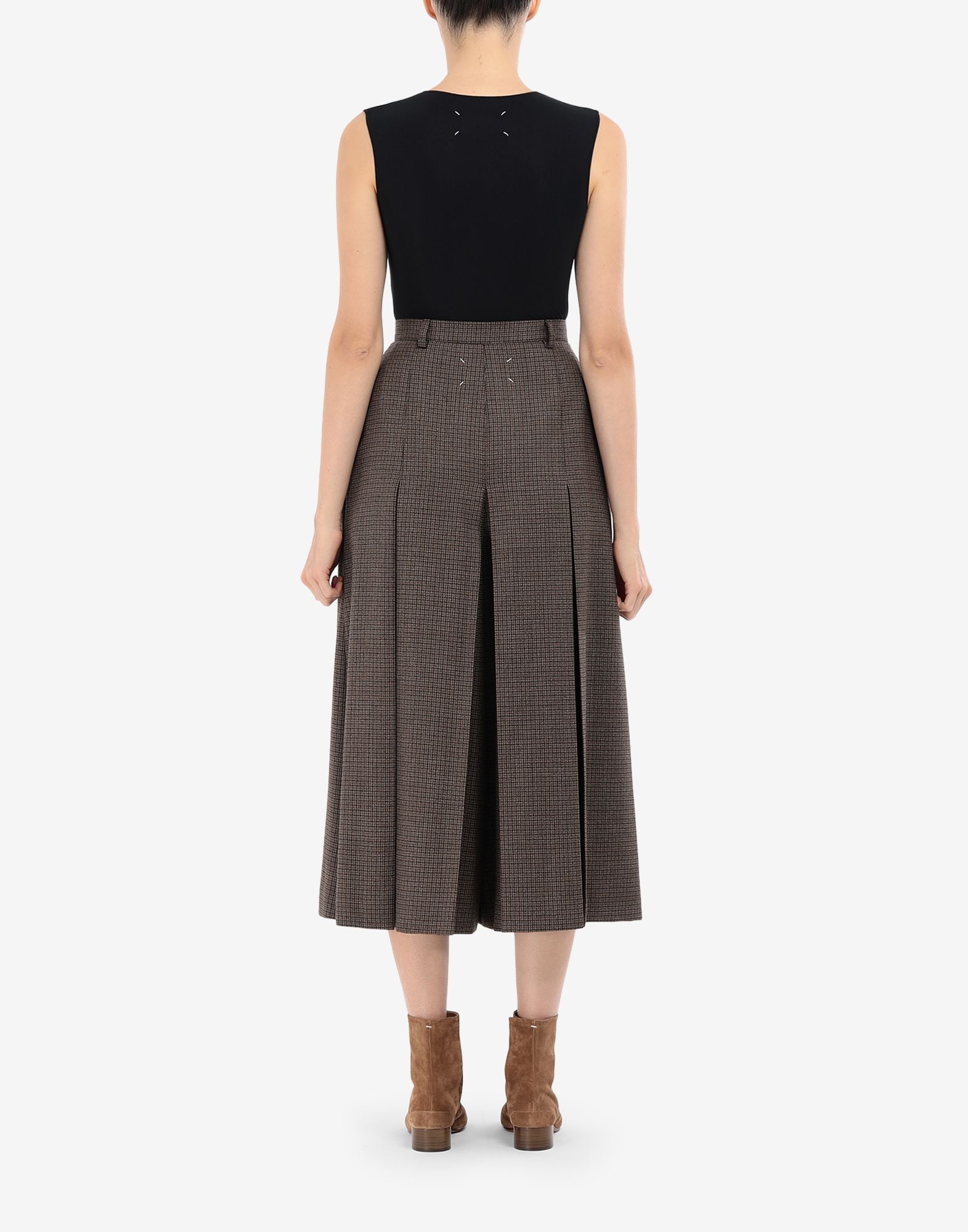 Midi culottes skirt - 4