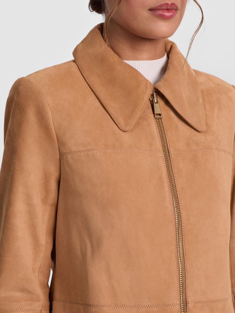 LOGAN SUEDE COAT 5