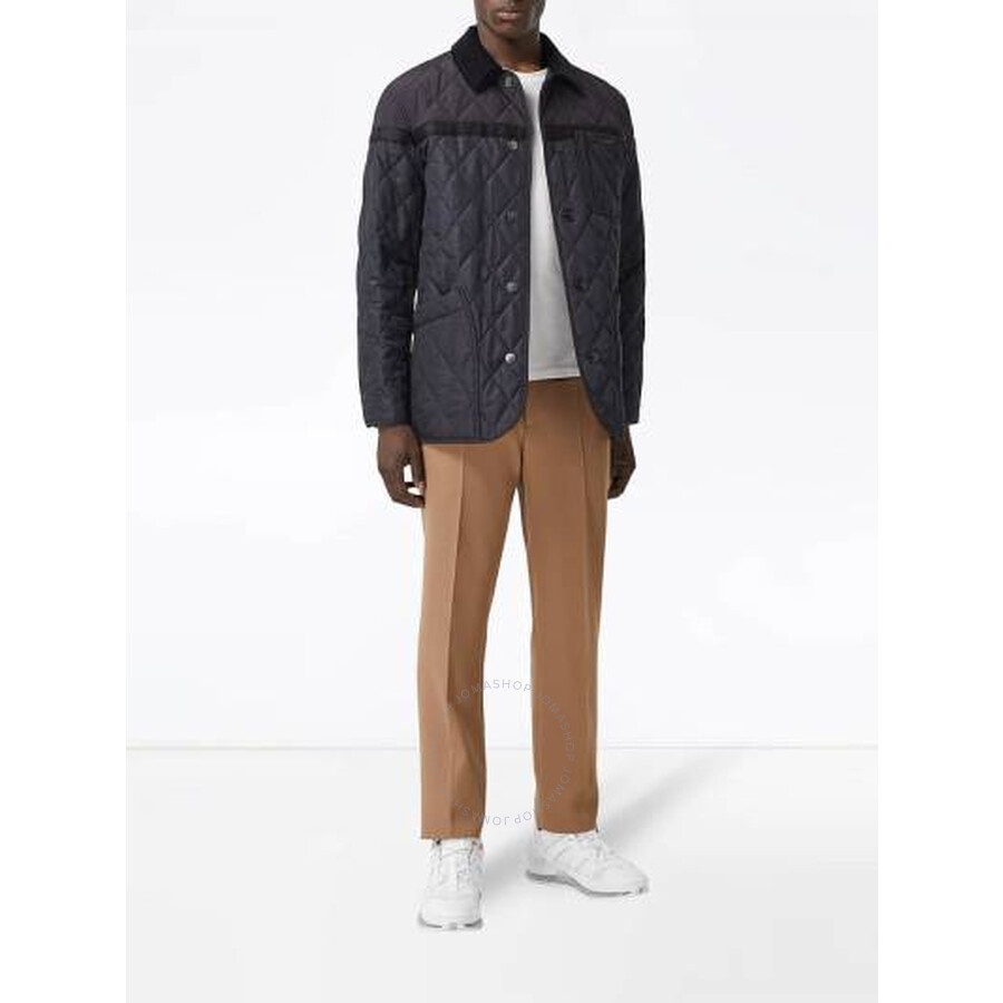 Burberry Quilted Long Sleeve Nylon Jacket - 7