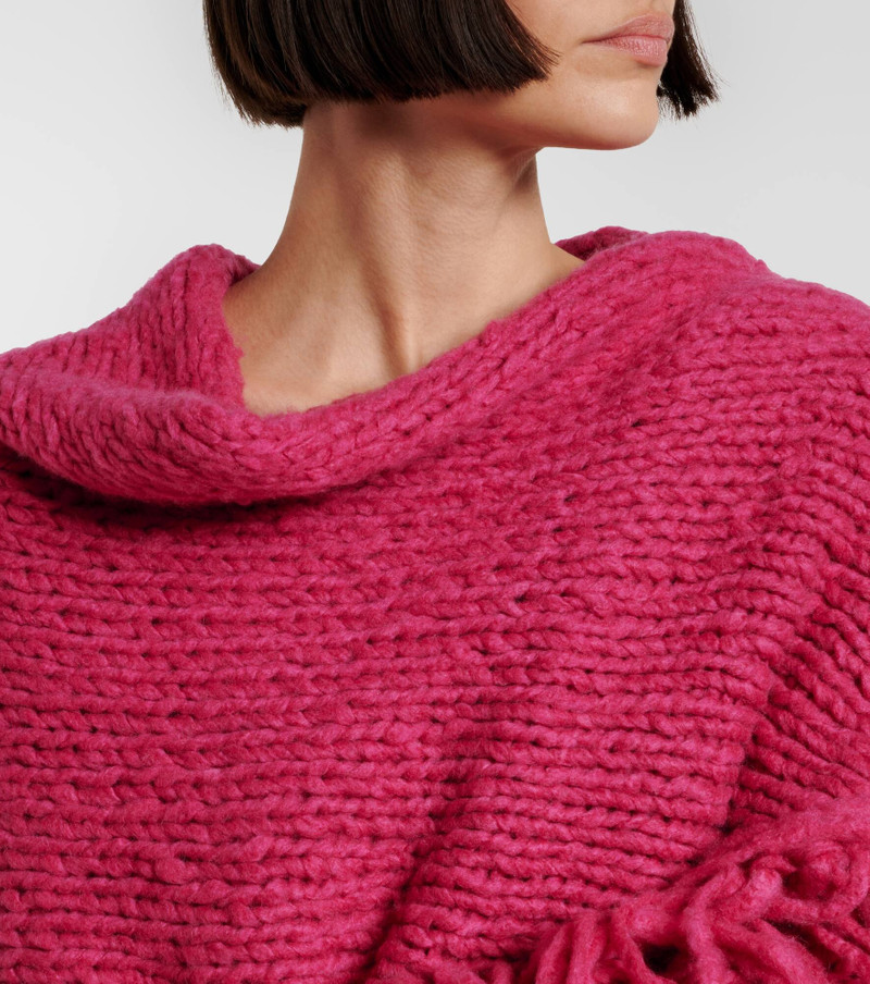 GABRIELA HEARST Lauren fringed cashmere shawl outlook