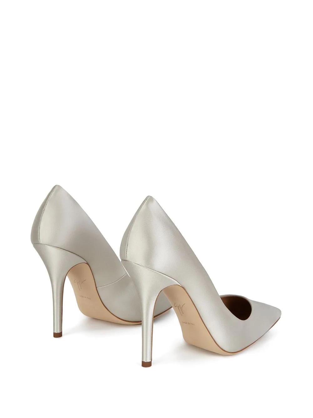 pointed toe stiletto pumps - 3