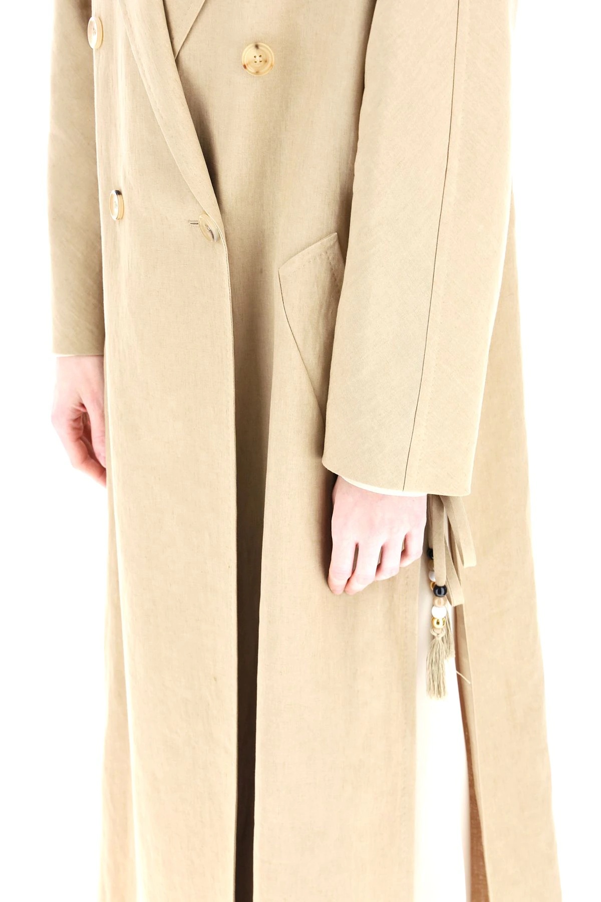 LINEN COAT - 5