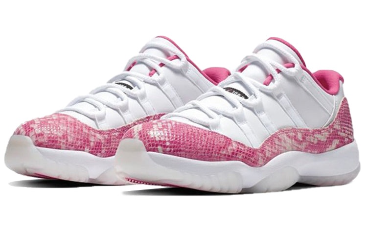 (WMNS) Air Jordan 11 Retro Low 'Pink Snakeskin' AH7860-106 - 2