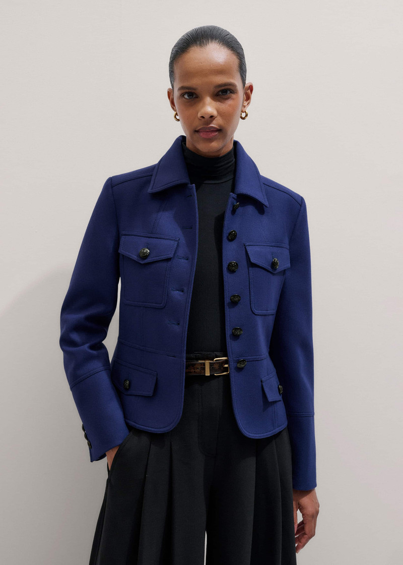 Fitted Military Jacket 7