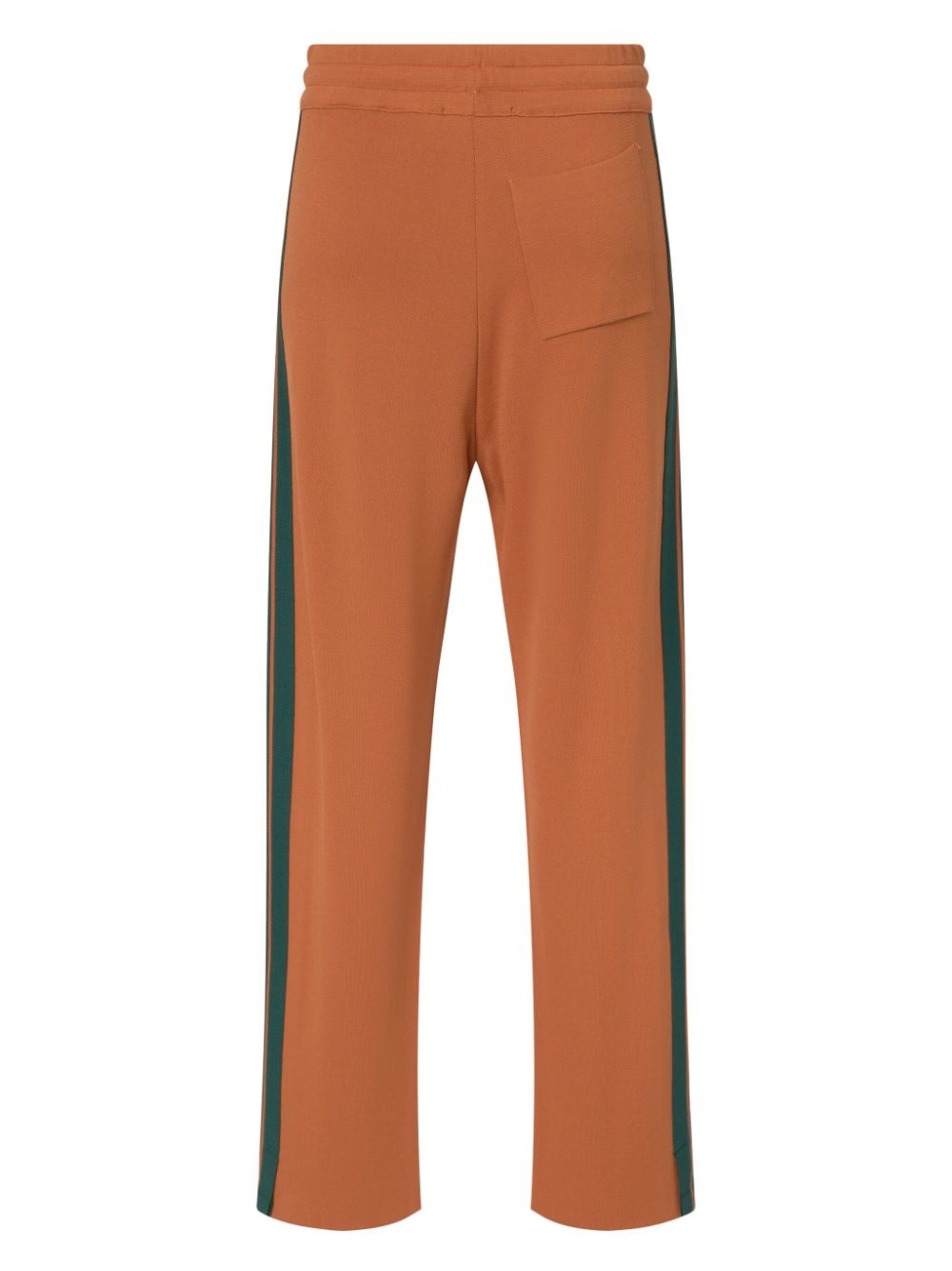 logo-embroidered drawstring-waist track pants - 2