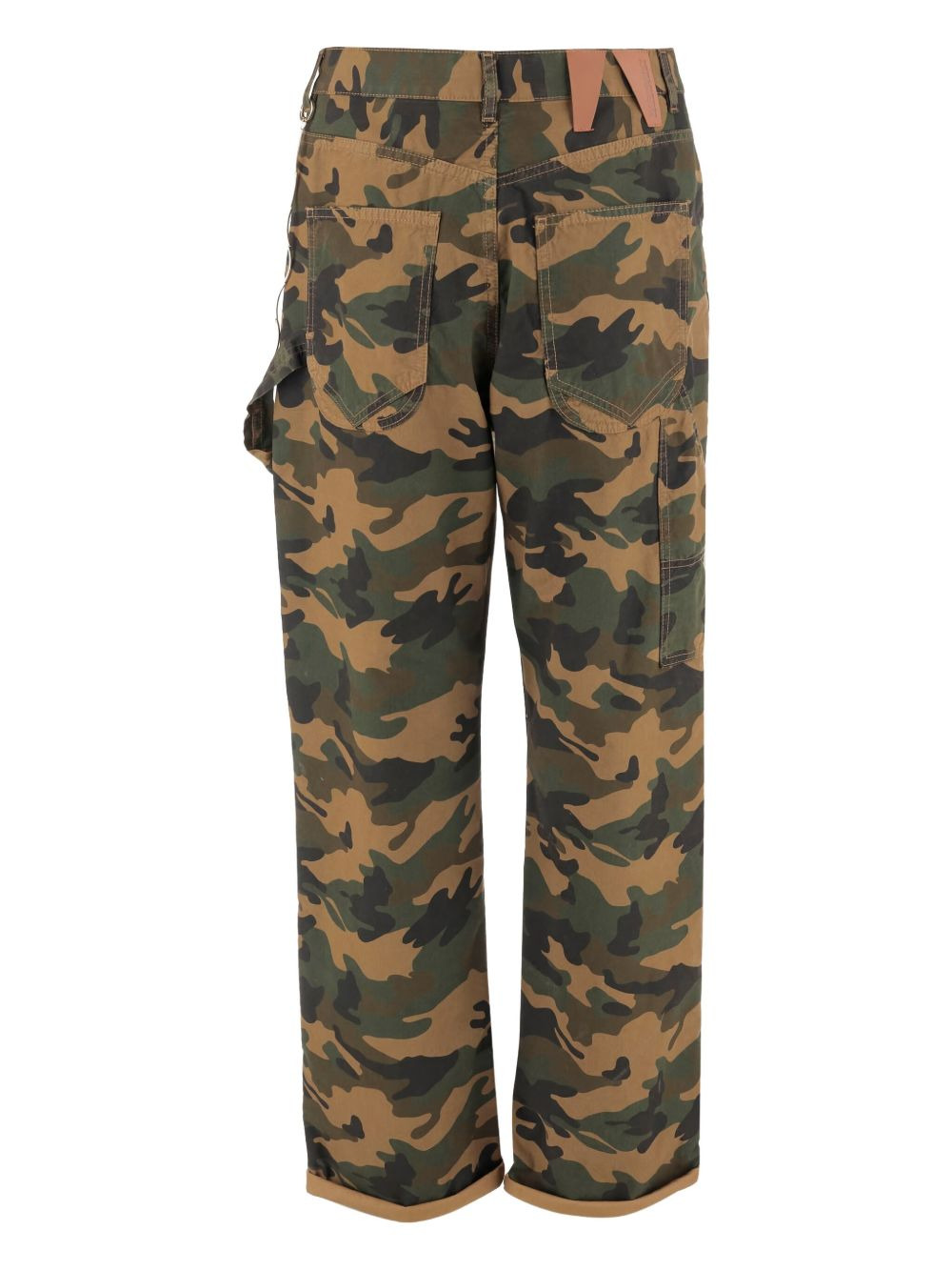 camouflage-pattern trousers - 2