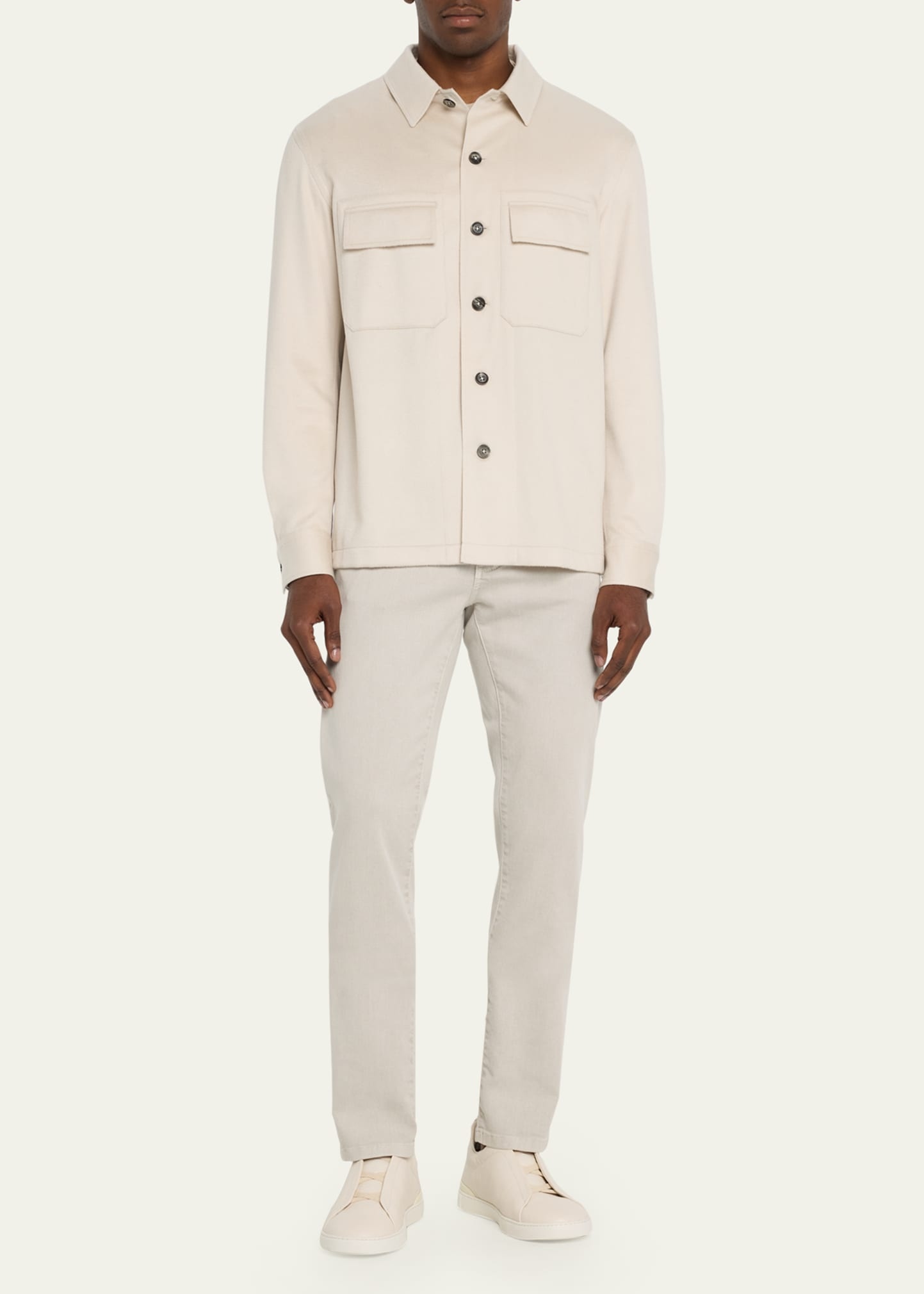 Men's Oasi Cashmere Overshirt - 2